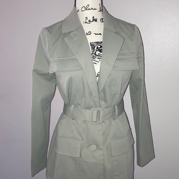 Sage green blazer - Picture 4 of 4